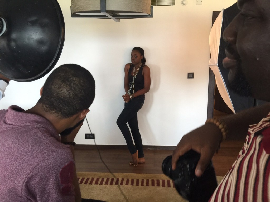 Photoshoot for the Stand To End Rape campaign - Anakle